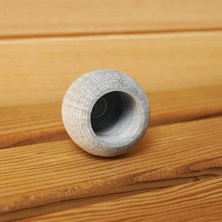 Dry Sauna Rooms Accessories Granite Stone Sauna Cup for Aromatic Oil