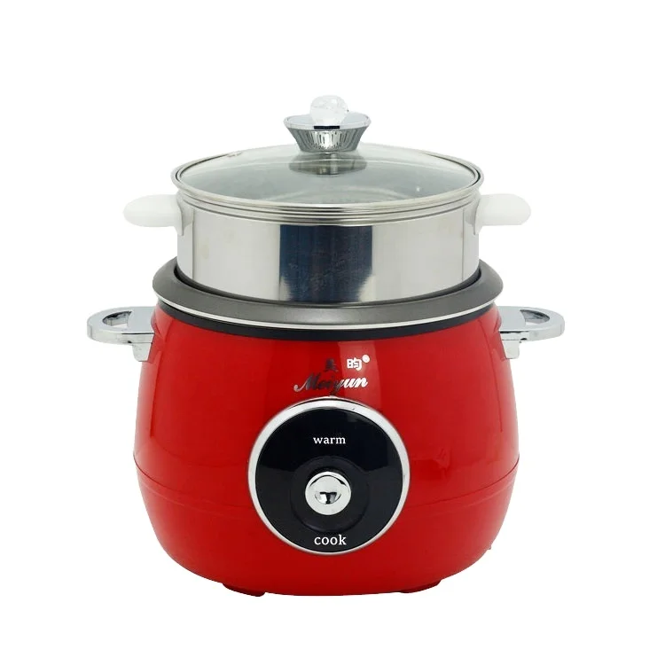 
2.2L multicooker rice cooker with stainless steel steamer 