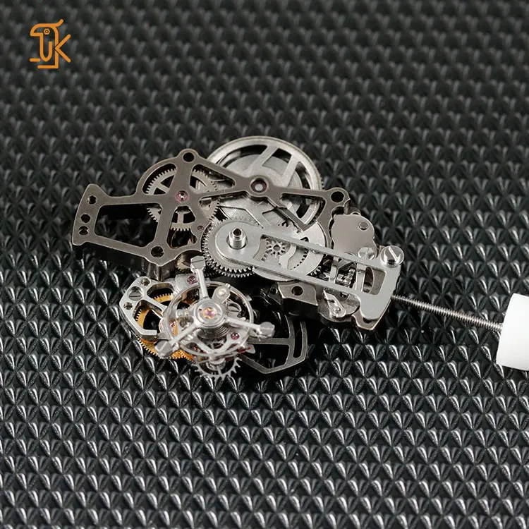YINBEI Skeleton Tourbillon Watches Automatic Movement Parts Oem Custom Unique Luxury Manual Winding Mechanical Watch Movement