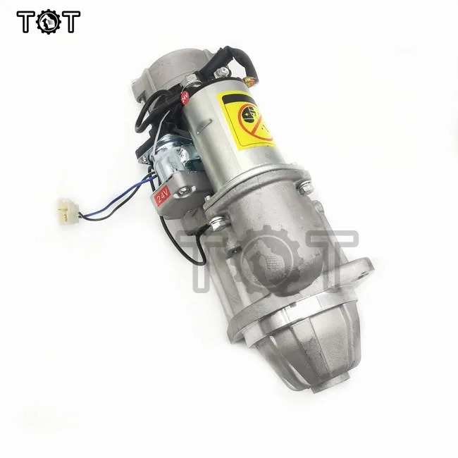 SH120A3 EX120-5 Isuzu Engine 4BG1T 4BG1 Starting Motor 8970298637 8980620410 8972202970