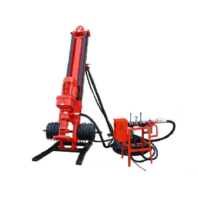 Kaishan 30m depth strong power KQD120 diesel dth mine drilling rig nail drill machine