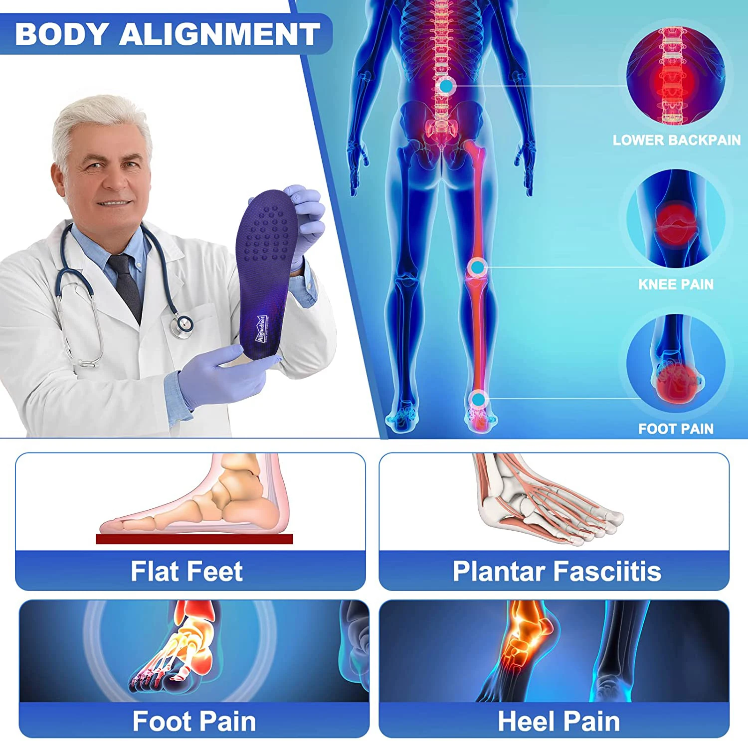 Plantillas Para Calzado Tenis Massage Crivit Sport Insert Pu Gel Impact Basketball Bowlegs Shoe Insole