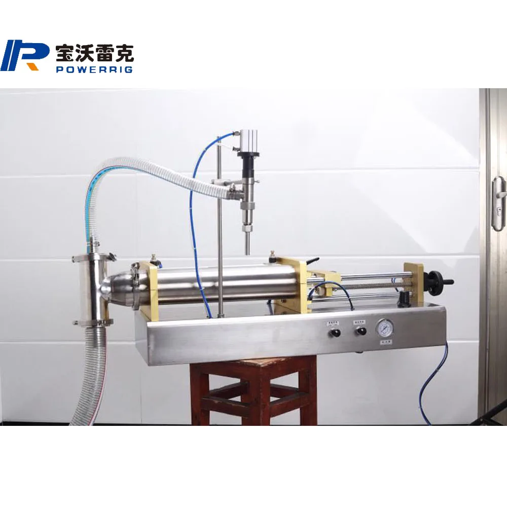 Plastic Glass bottle thick olive sunflower sesame cooking semi-automatic edible oil filling machinery