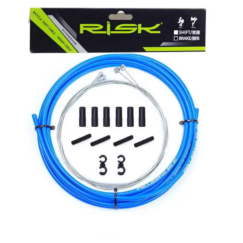 Bicycle Shift Cable 4mm Mountain Bike 5mm Brake Shift Housing Line Pipe Colorful Shift Wire Line Bicycle Brake Cables