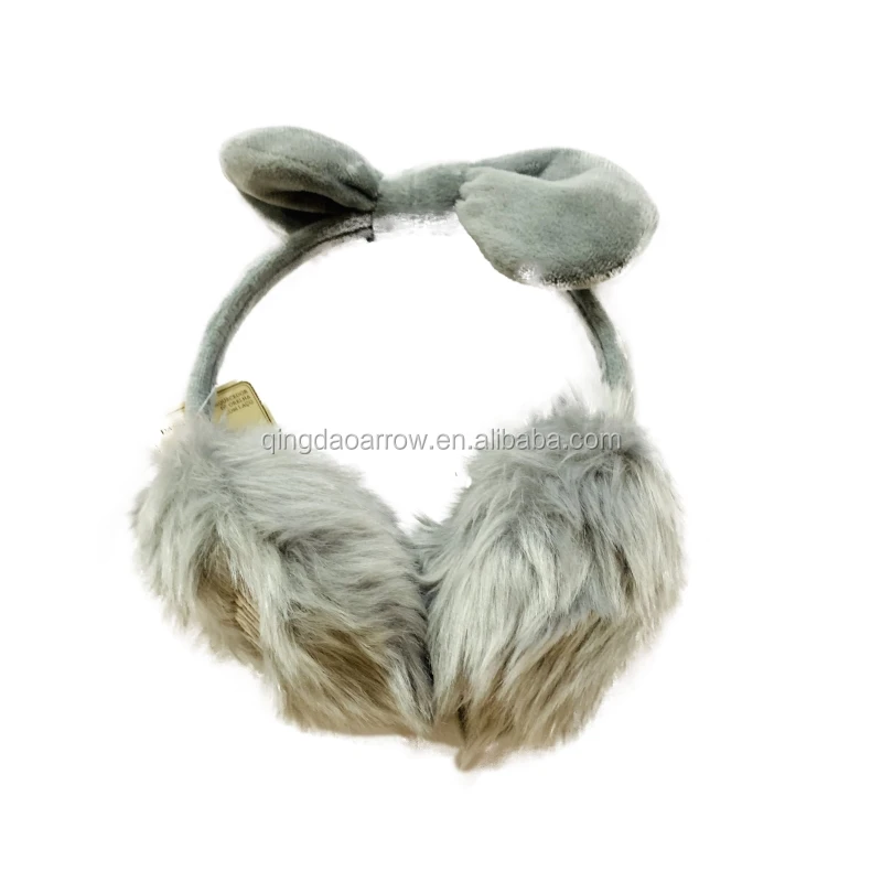 Creative fox girls warmers plush winter windproof earmuff for kids Winter Earmuffs