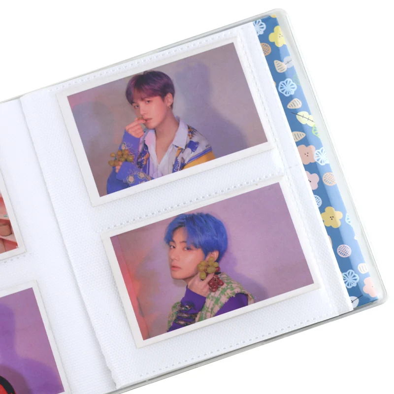 Wholesale PVC waterproof cartoon kpop photo clip album for 2x3/3x5 Inch,instax mini film