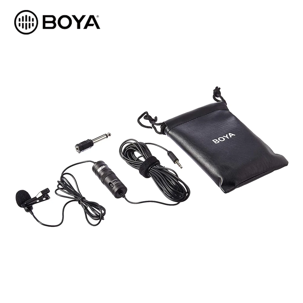 BOYA BY-M1 мини проводной петличный воротник с зажимом микрофон для