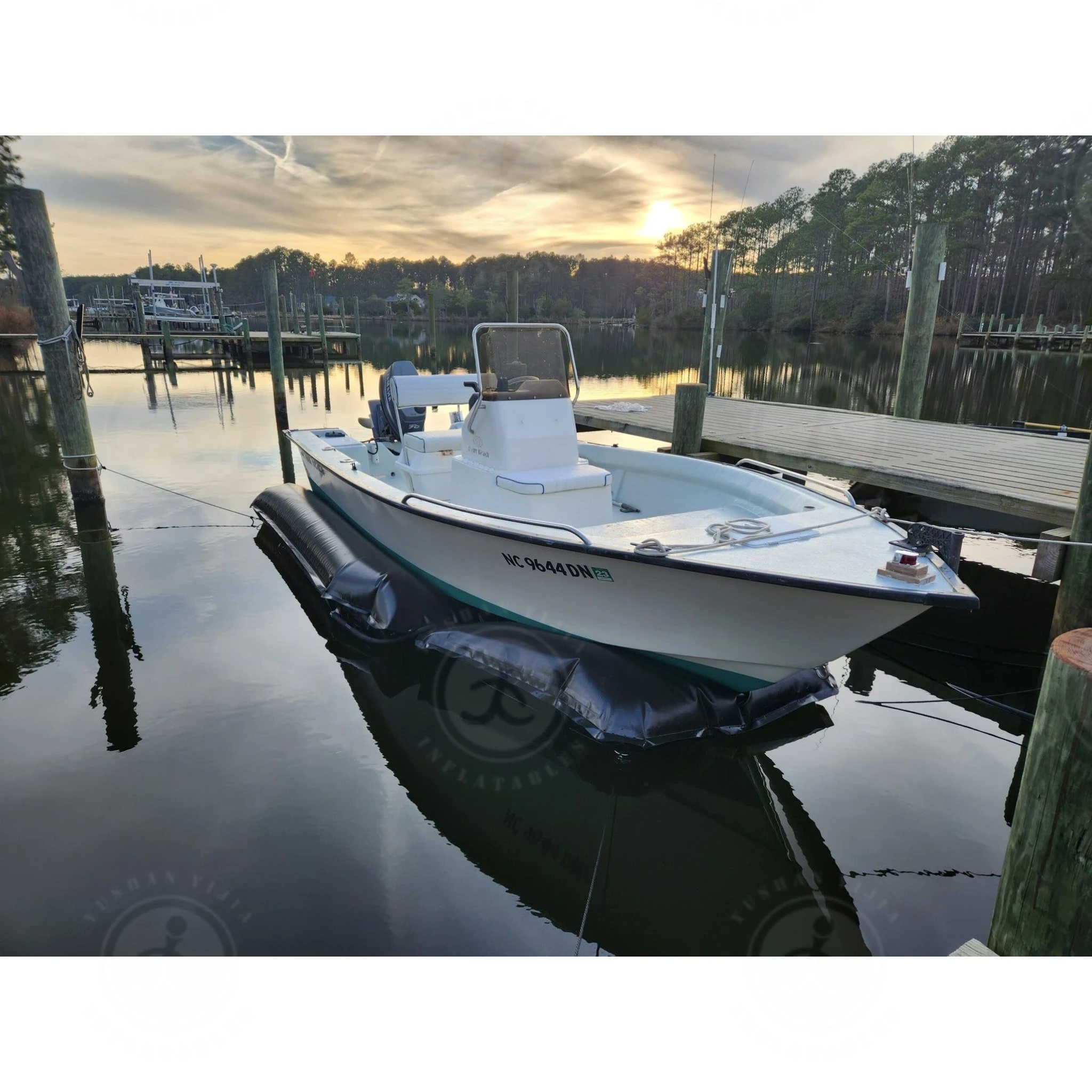 Морской спасательный ПВХ воздушный подъемник надувной док понтон затонувшая лодка подушка безопасности