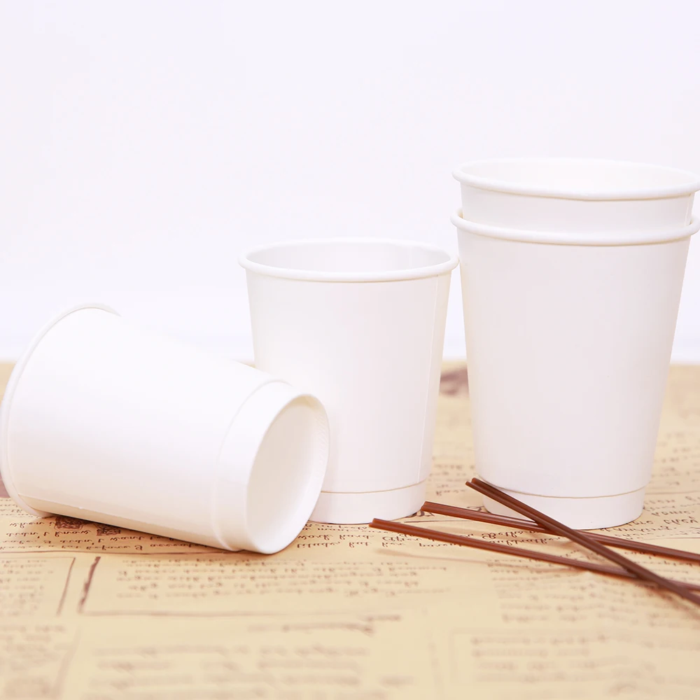 manufacturer compostable takeway hot biodegradable disposable paper coffee cups custom logo big paper cup