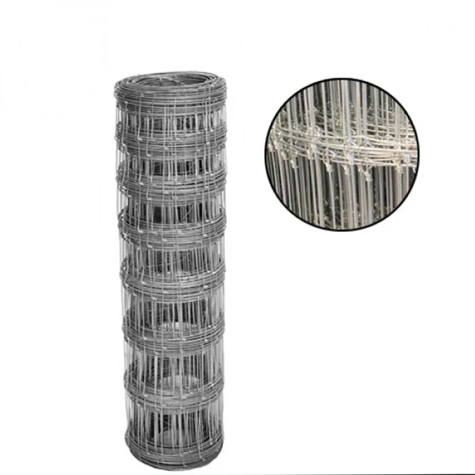 Factory supply hot dipped galvanized mesh wire for farm fence horse fence cattle field fence