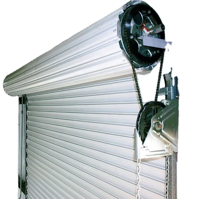 Automatic Roll up Garage Door Aluminum Roller Shutter Gate Rolling Cover