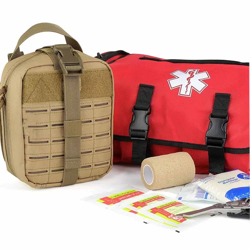Heavy Duty Water Resistant Nylon Fabric Customized Kit Tactical Medical Bag First Aid Emergency Kit Medical Bags Tactical