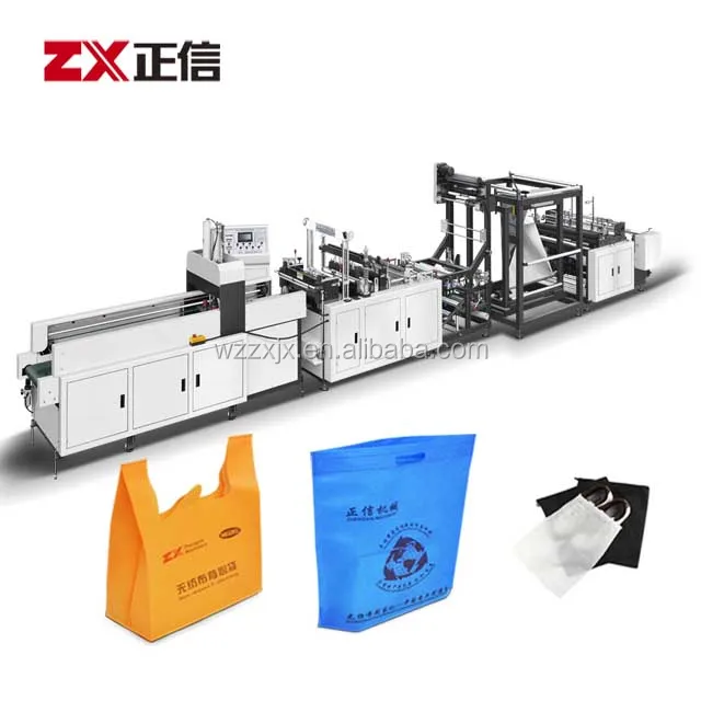 Высокоэффективная машина для производства нетканых сумок и плоских сумок