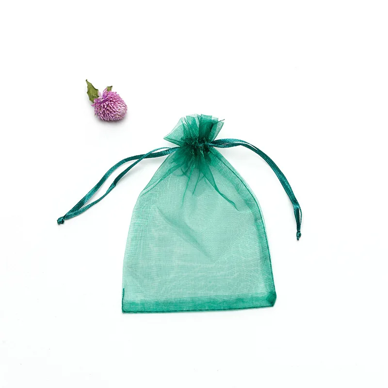 Transparent Lavender Organza Jewelry Bag For Sachet Pouch Packaging Gift Bag