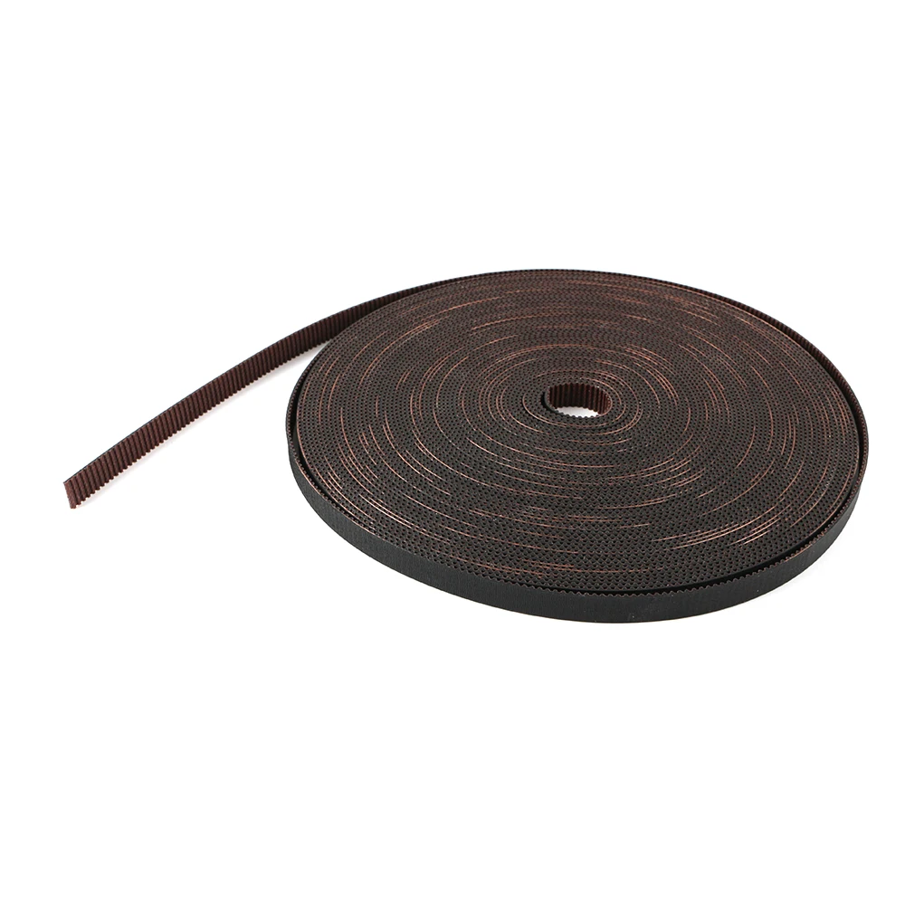 GATES-LL-2GT 2GT Belt Opened Fiberglass Rubber GT2 Timing Belt 2GT-9RF/6RF 1M/2M/5M/10M piezas de impresora 3d