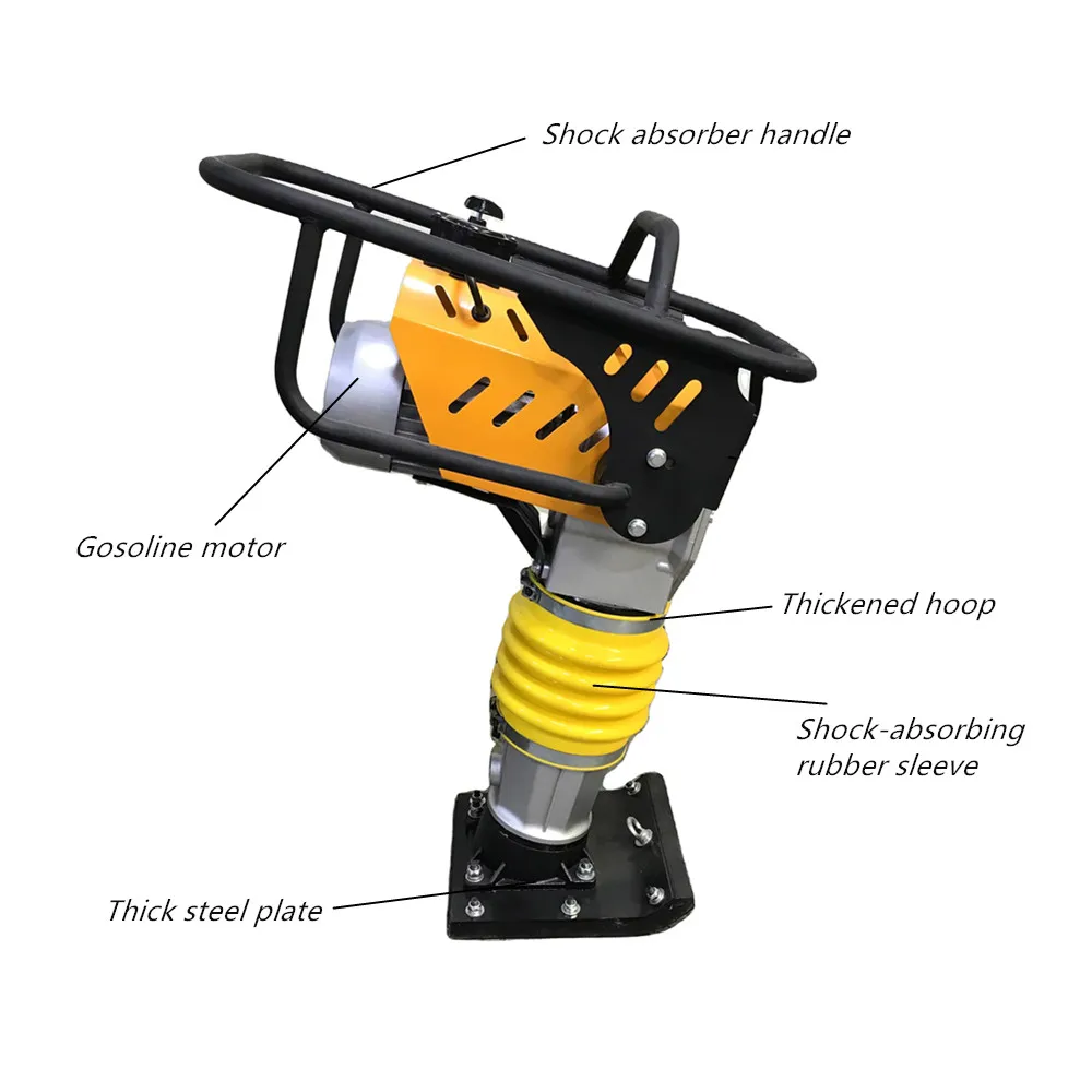 Easy To Operate And High Quality Bellows Diesel Hand Tamping Rammer For Construction