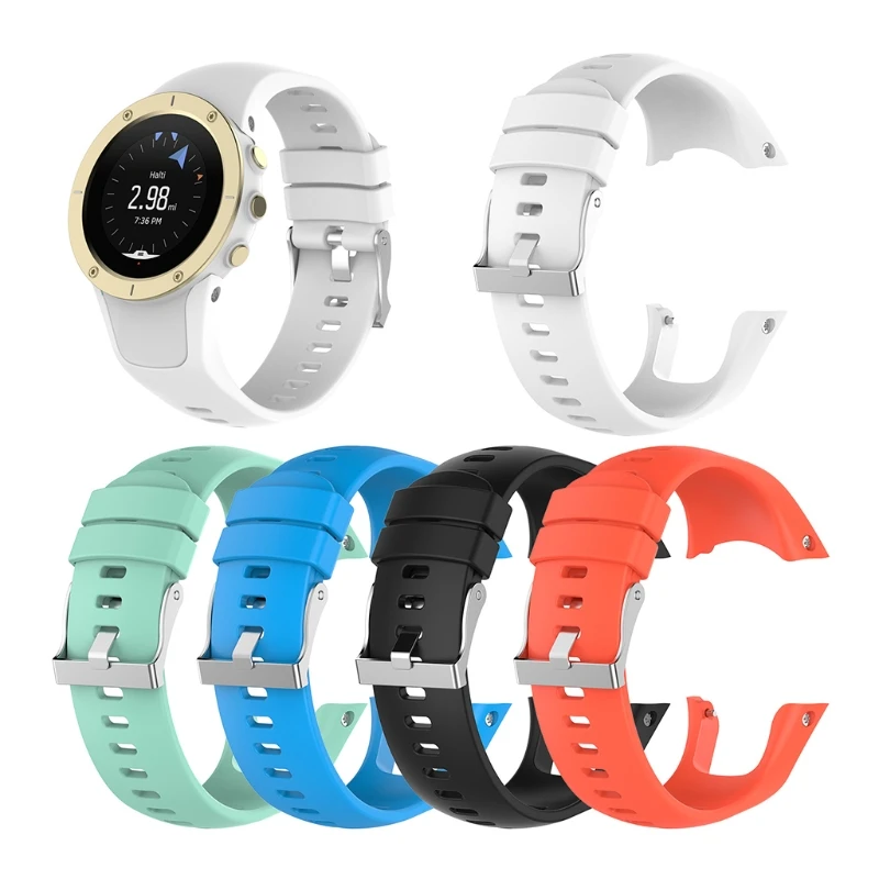 Silicone Watchband for for suunto Spartan Trainer Wrist Hr Strap Replacement Wristband for suunto Spartan Trainer Wrist HR
