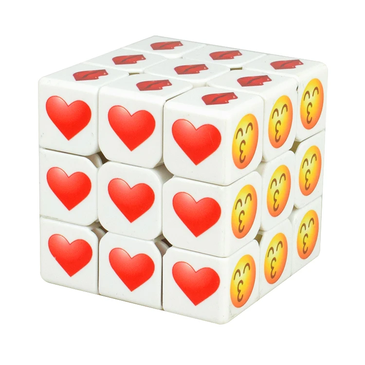 cake topper decoration plastic toys magic cube 5.5*5.5*5.5 home decoration