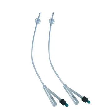 Wholesale 2-way all silicone foley catheter types CE ISO