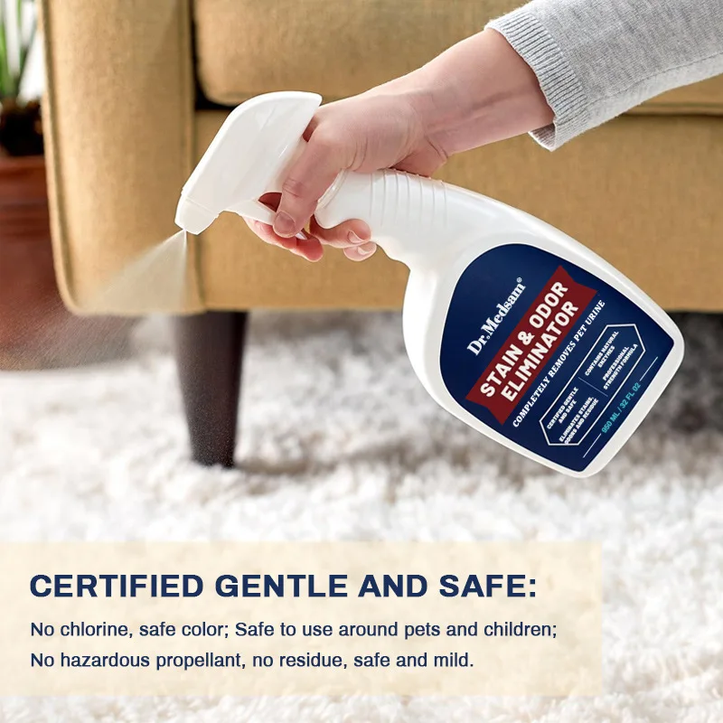 OEM Wholesale Deodorant Pet Bottle Customizable Size Logo small animal deodorizing spray For Dogs And Cats