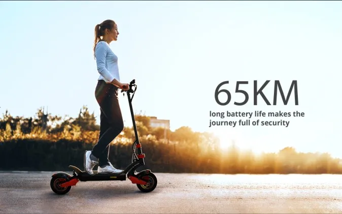 Kugoo G1 52V 18.5A 10inch Powerful Double Motor Drive High Speed 65km/h Hydraulic Brake electric scooter 2000w Offroad e-scooter