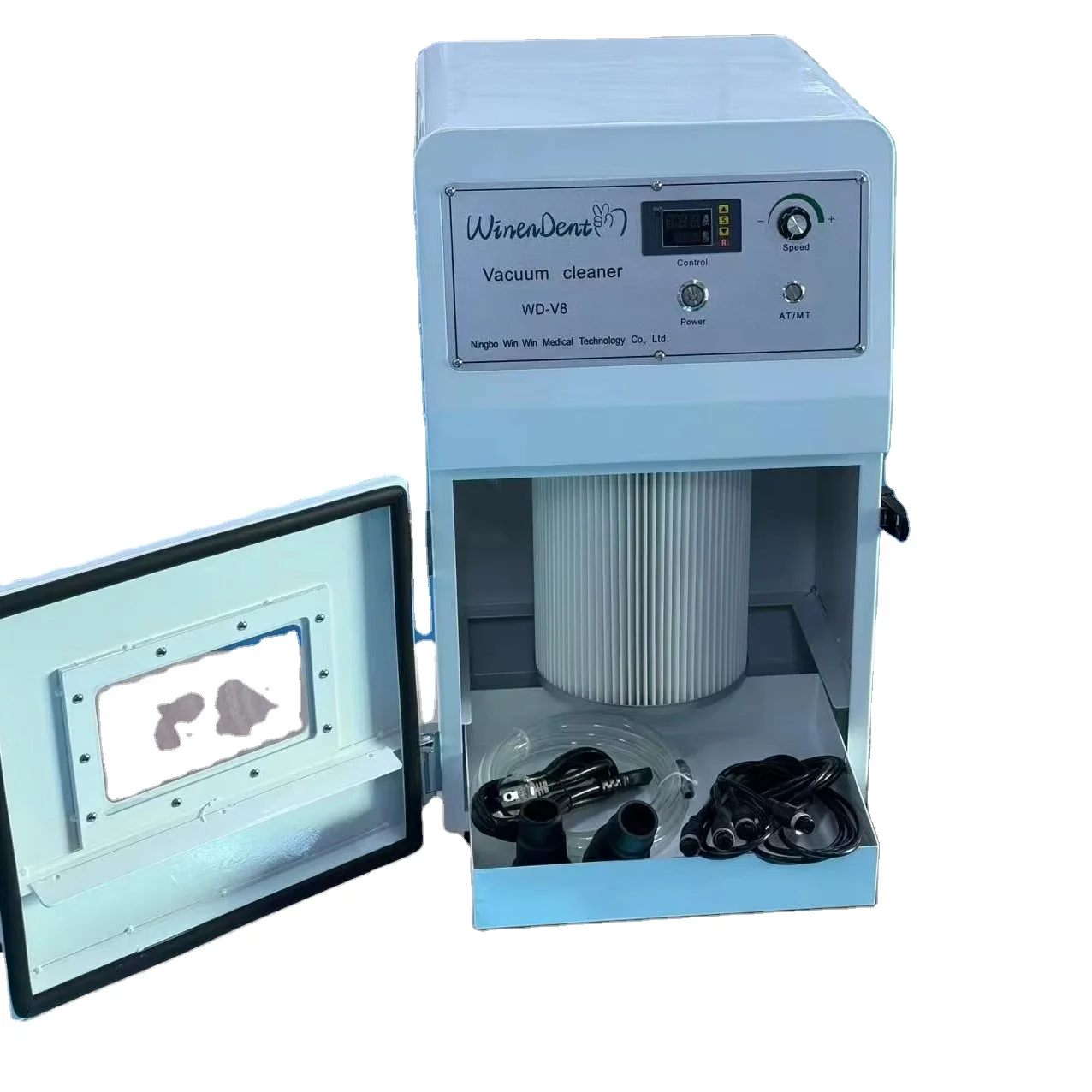 Dental Lab vacuum pump dust suction collector vacuum cleaner special for zirconia cad cam dental milling machine equipment