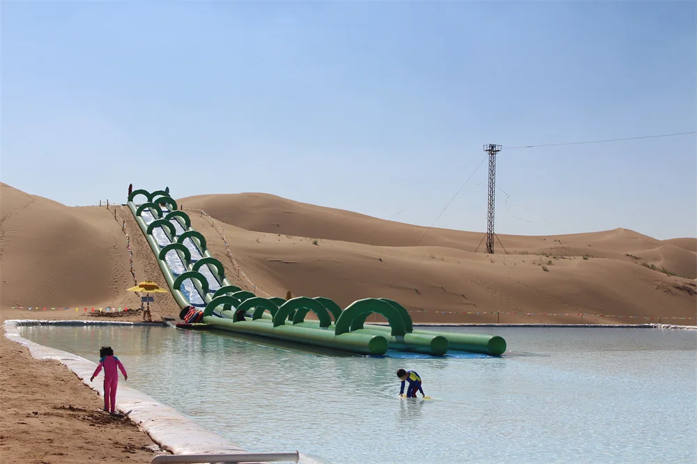 Manufacture custom Outdoor Inflammable Structure outdoor equipment Inflatable water park