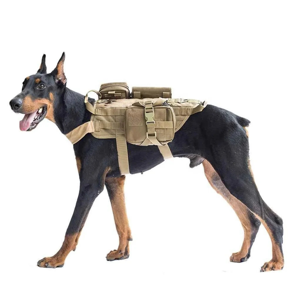 Customized Army Dog Products Police Service Dog Training Vest K9 Military Tactical Dog Harness