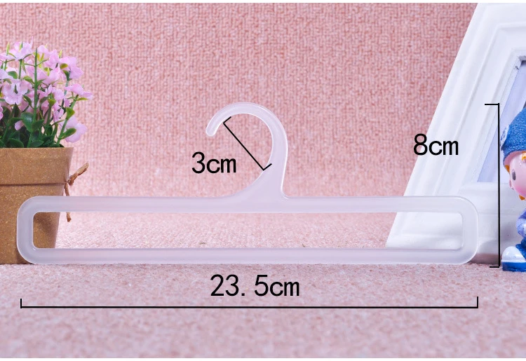 Cross-Border Retail Silk Scarf Display Hanger Square Perchas for Towel Storage Rack Plastic Tie Towel Stand for Scarf Shop