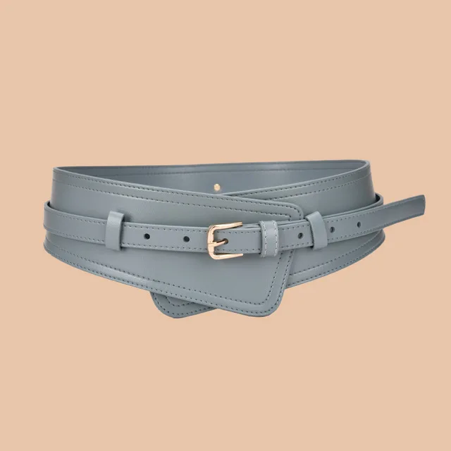 women fashion belt High Quality Metal Elastic Ladies Wide Waist Belts  luxury belt for women
