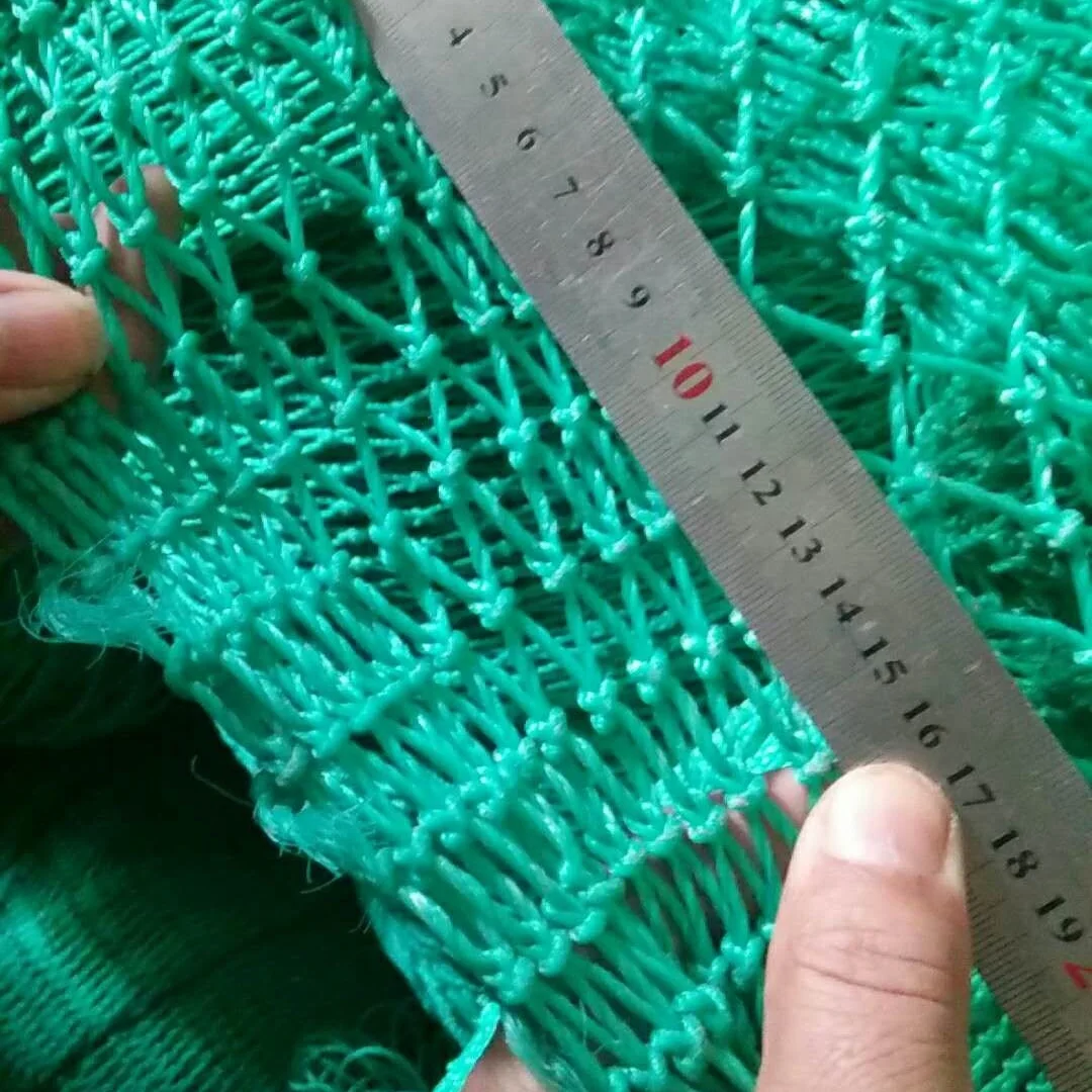 Knotted or knotless Plastic Net Rolls for sport fence , safety net and fishing net