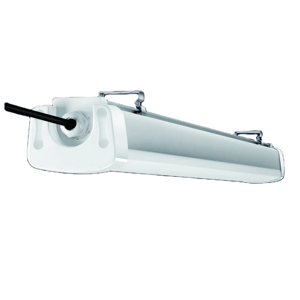 130lm/w 40w LED Tri-proof Light with sensor Linear Triproof Tube Parking Garage Car Park Linkable fixture
