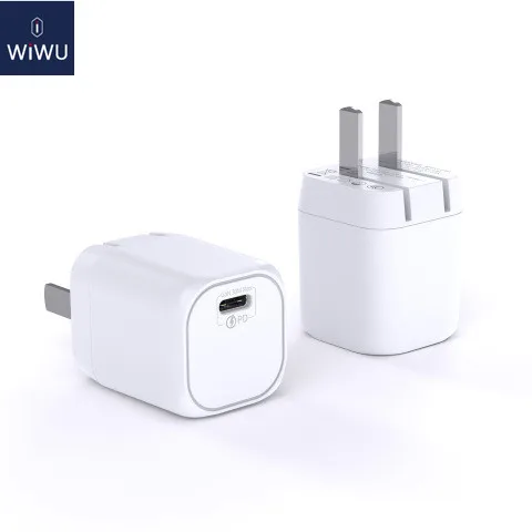 WIWU 30W PD QC3.0 Fast Wall Charger for iphone HUAWEI XIAO MI One plus Sumsang Power Adapter