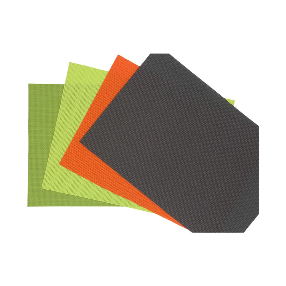 High Quantity Fashion Green Pvc Plastic Mesh Woven Fabric For Outdoor Chairs Textiles