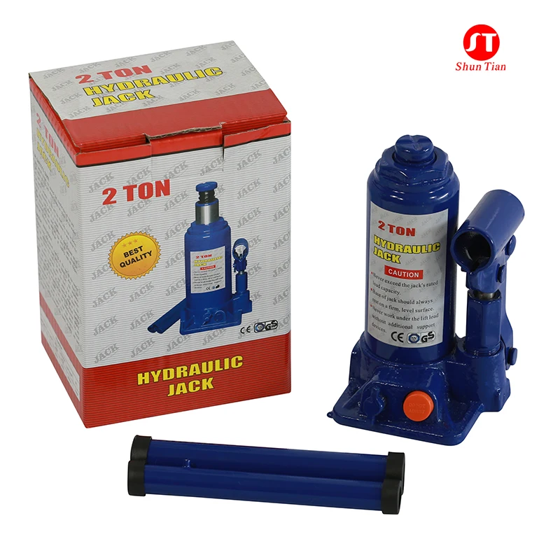 Wholesale Manufacture Hydraulic Bottle Jack 2 Ton Bottle Jack Car Hydraulic Jack For Car Tool
