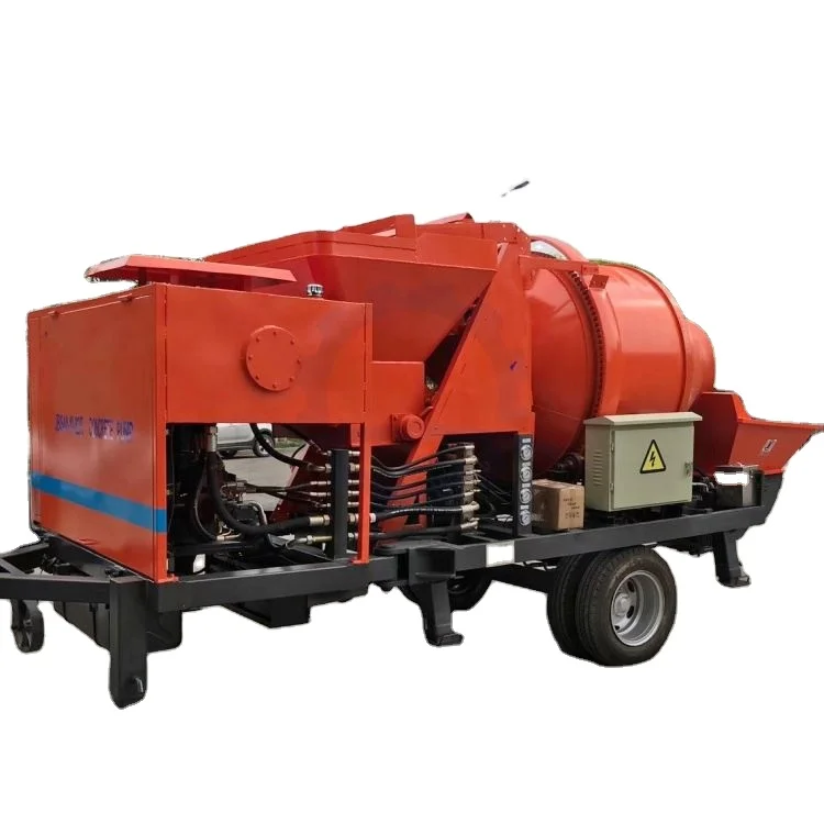 QIC JBS30 Construction Building Pump Small Mobile Diesel Concrete Pump China Factory Price