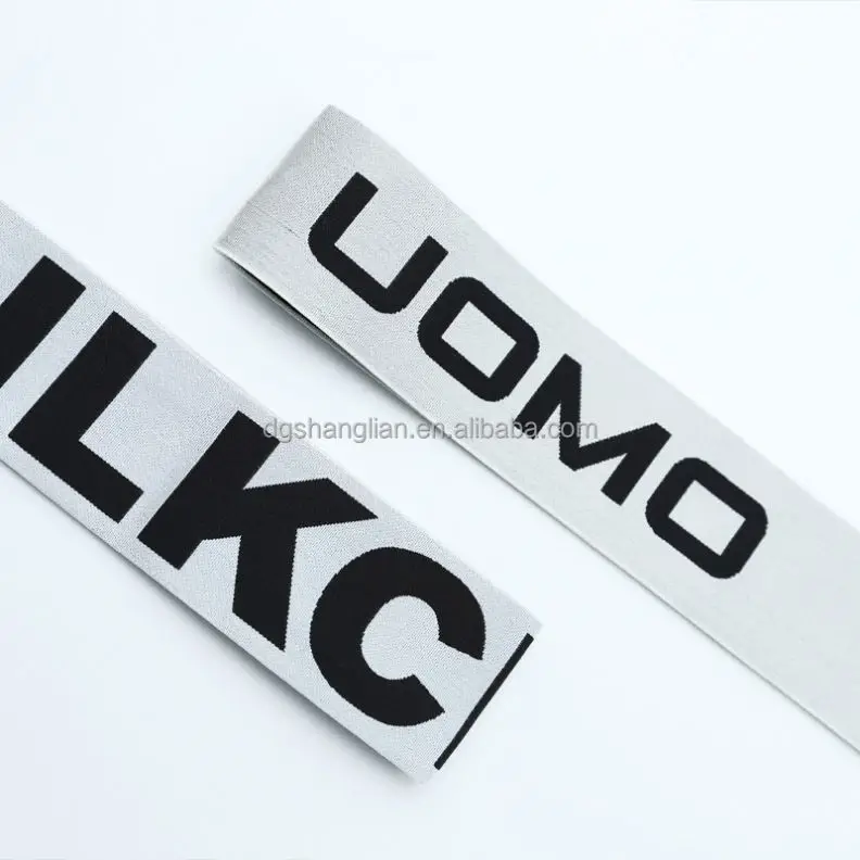 Explosive New Products China Factory Price Custom Printed Jacquard Waistband Elastic Band For