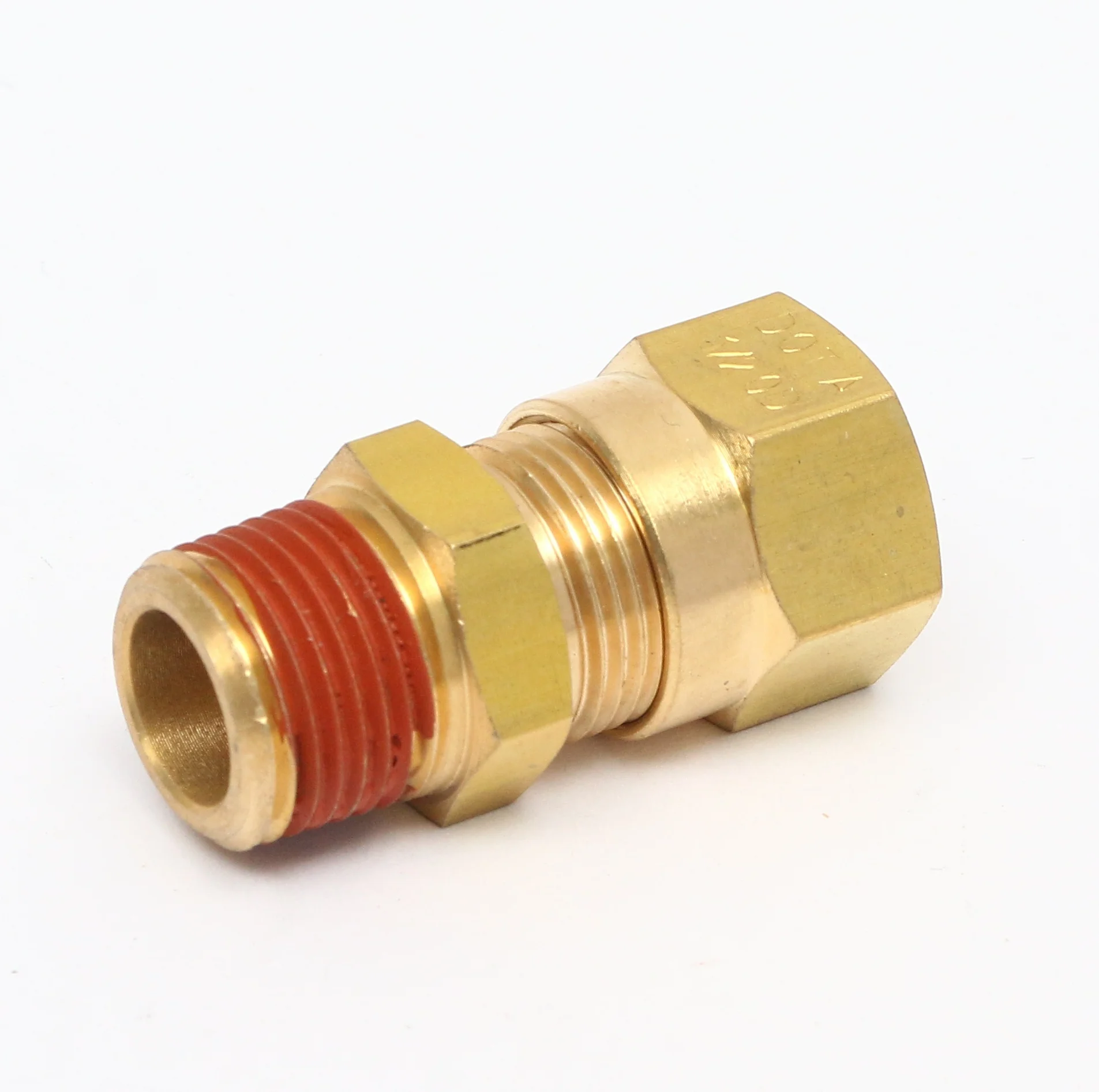 Pipe Accessories Pex Fittings Brass Press Fitting Tube male quick connector stopper Adapter Brass air pipe quick connector