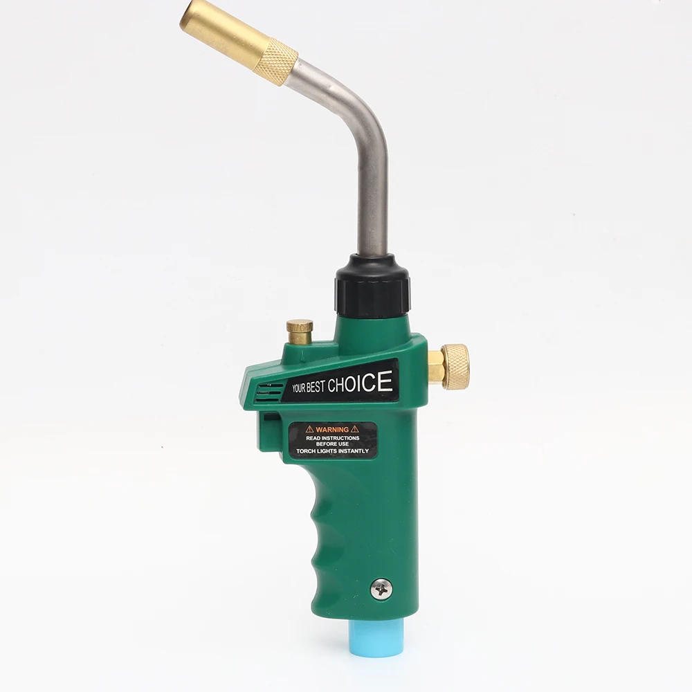 Propane Torch Head Trigger Start MAPP Gas Torch for Soldering Brazing Welding