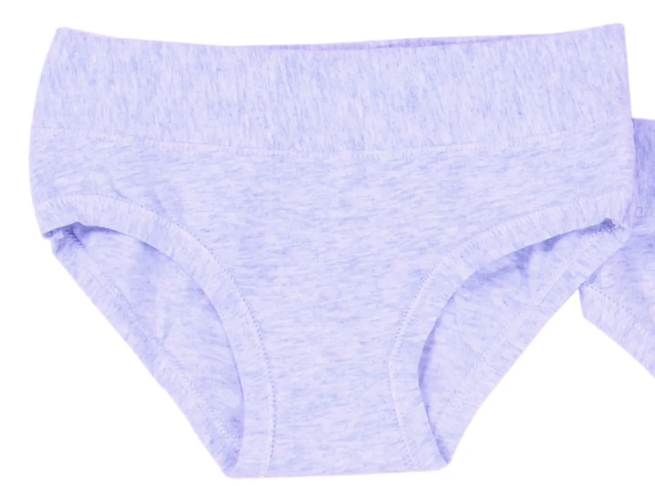 Top Selling Ellepi Brand 95% Cotton 5% Elastane Warpless Mixed Color Panties For 2/3-13/14 Years Olds Girls