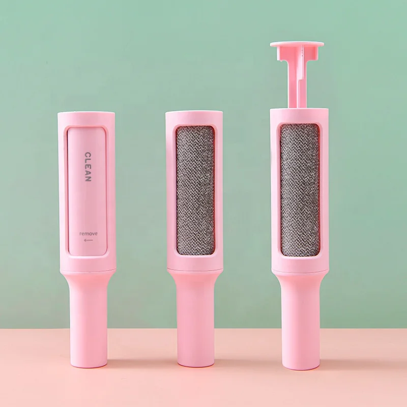 Reusable Travel Lint Roller Brush Pet Hair Remover Multi-use Sticky Lint Cat Dog Hair Remover for Clothes Fur