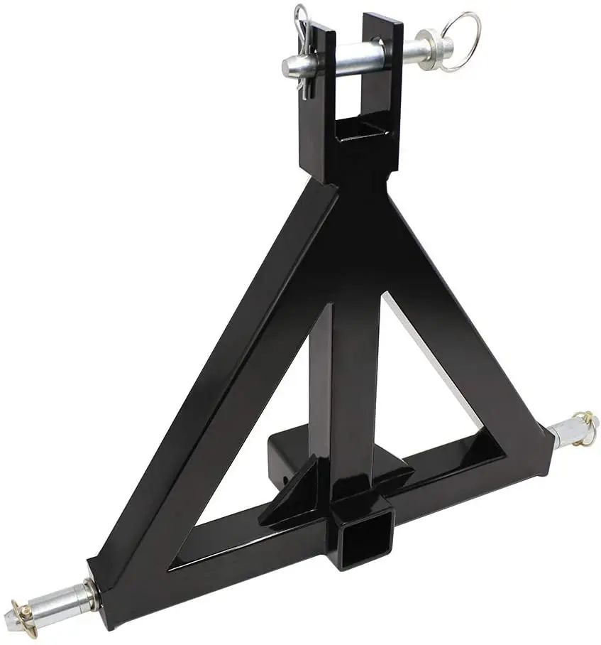 Standard Hitch Adapter for Trailers & Farm Equipment, 3-Point , Tractor Tow Hitch Drawbar