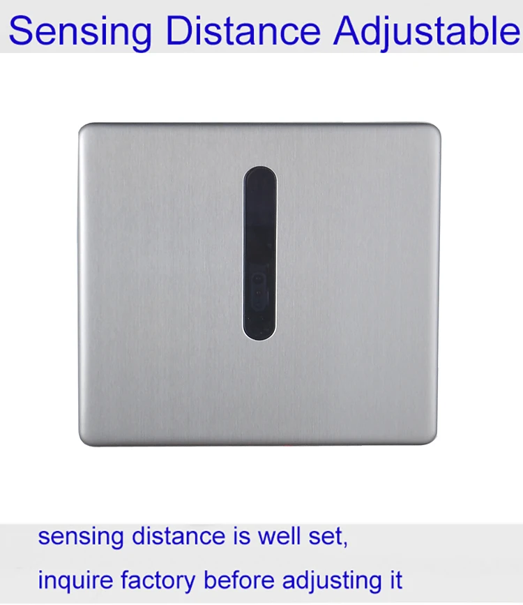 HY-321D Automatic Sensor Urinal Flush Valve Touchless Wall-Mounted Brass Flusher for Bathroom