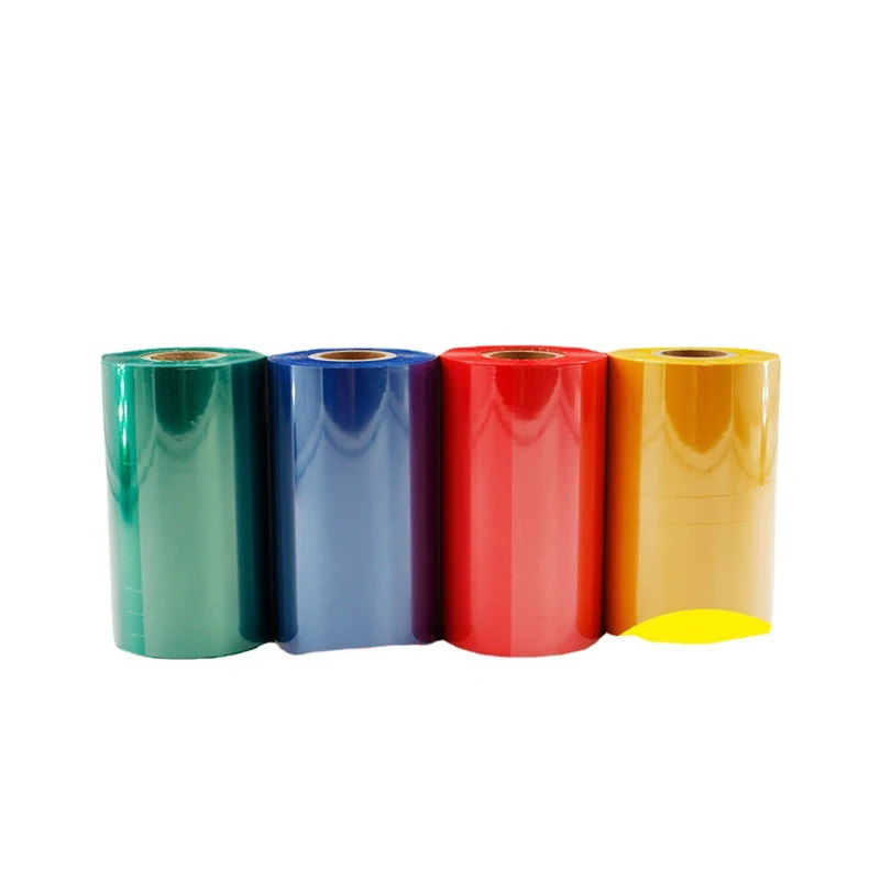 Factory Wholesale Zebra Ribbon Thermal Transfer Wax Resin Ribbon For Barcode Label Printer Printing Labels