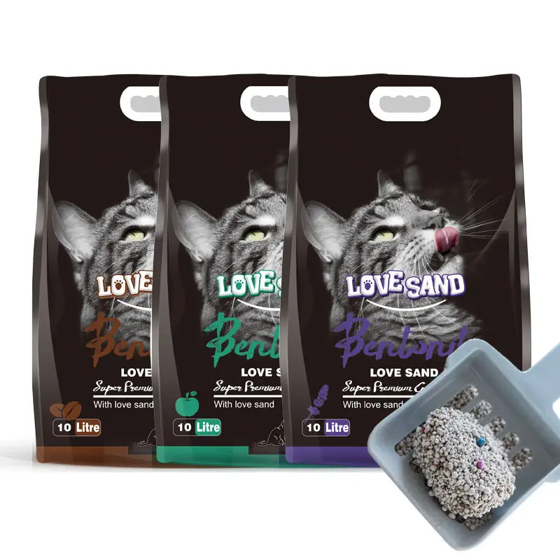 10L Sustainable Fragrance Bentonite Dust-Free Clay Scented Ultra-Less Dust for Cat Litter