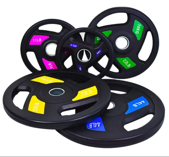 Weight plates LB KG Set Custom Economics Stainless Steel Rubber Bumper Plates for Sale