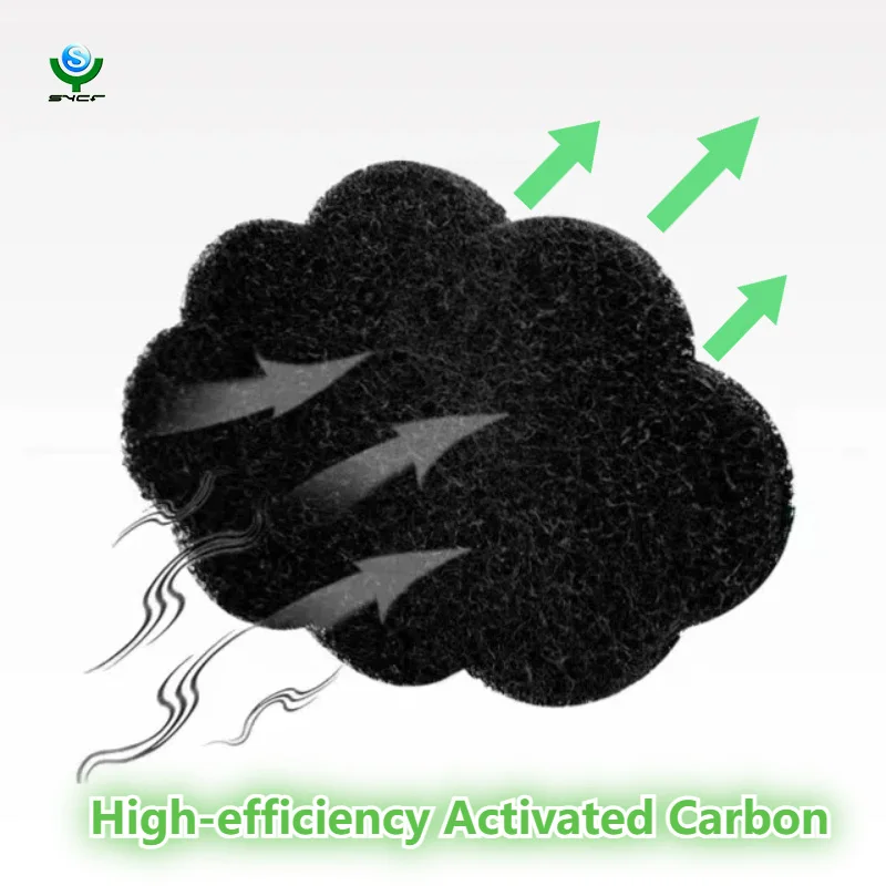 HOT sales Activated Charcoal Filter for Composting bucket Kitchen Compost Bin Filter Activated Carbon Adsorption Refill Set