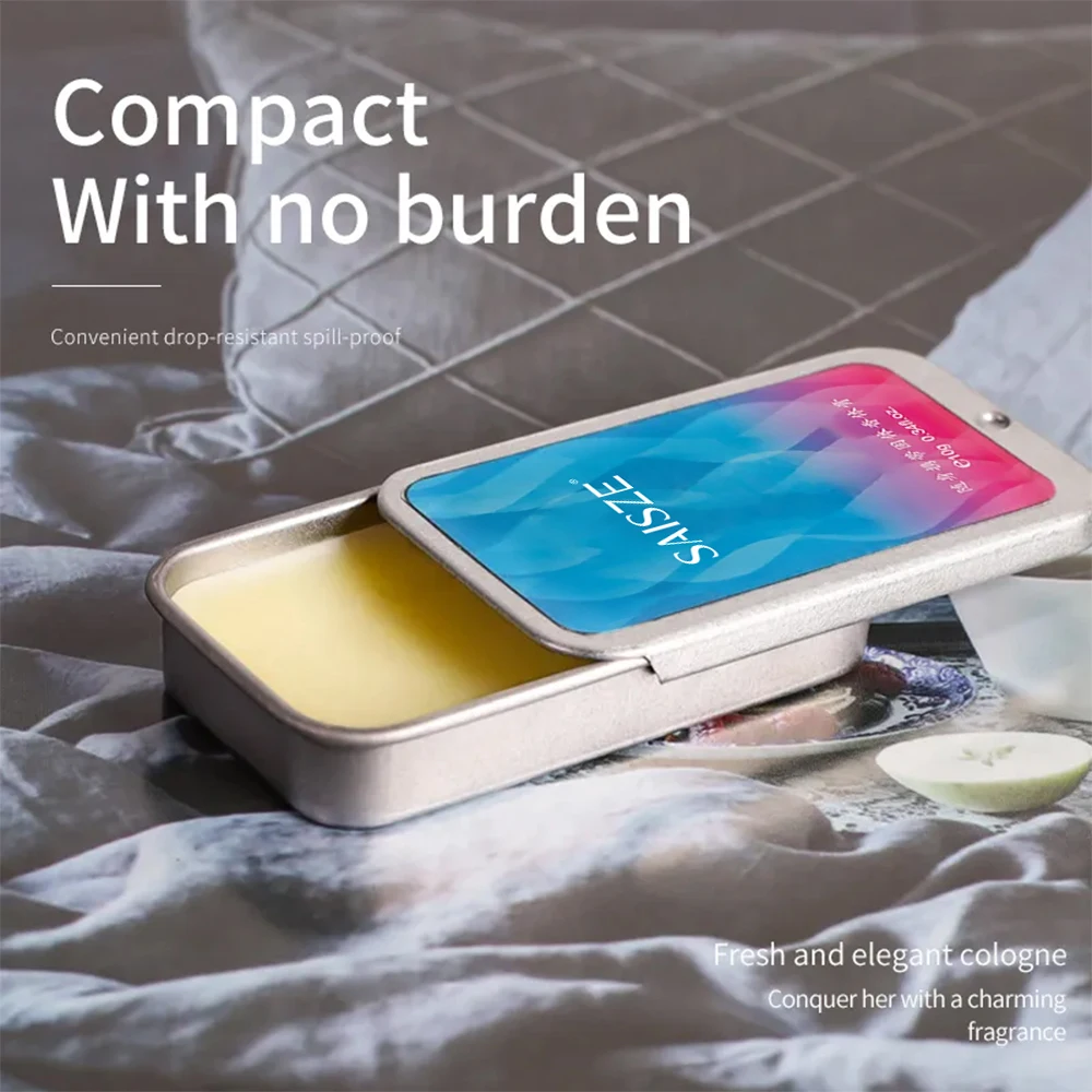 Wholesale Portable Long Lasting Perfume Organic Natural Fragrant Cologne Solid Balm