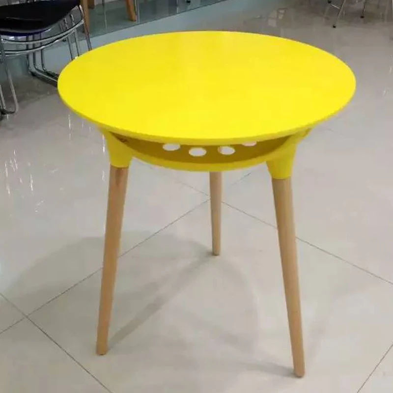 Современный квадратный обеденный стол в скандинавском стиле, двухслойный деревянный стол для офиса, конференций, конференц-залов