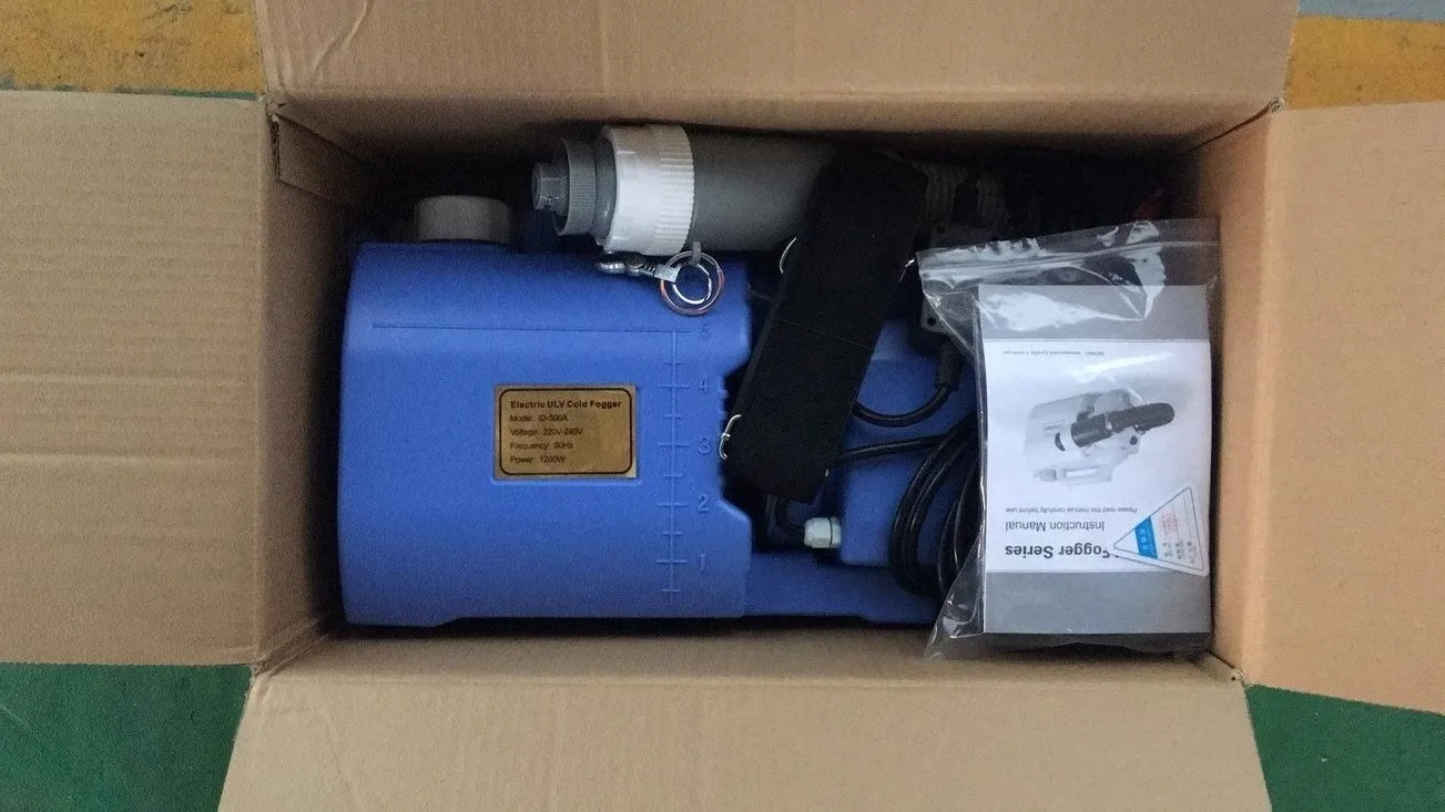 Mini Insect Thermal Mist Battery ULV-20 18l Capacity ULV Cold Mini Fogger